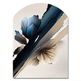 Hyperrealistic Peony Flowers III - Asymmetric Metal Wall Art