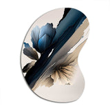 Hyperrealistic Peony Flowers III - Asymmetric Metal Wall Art