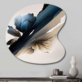 Hyperrealistic Peony Flowers III - Asymmetric Metal Wall Art