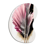 Gerbera Hyperrealistic Flowers V - Asymmetric Metal Wall Art