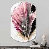 Gerbera Hyperrealistic Flowers V - Asymmetric Metal Wall Art