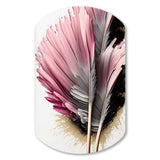 Gerbera Hyperrealistic Flowers V - Asymmetric Metal Wall Art