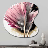 Gerbera Hyperrealistic Flowers V - Asymmetric Metal Wall Art