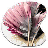 Gerbera Hyperrealistic Flowers V - Asymmetric Metal Wall Art