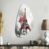 Fall Scenery In The City III - Asymmetric Metal Wall Art