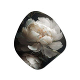 Peony Flower III - Asymmetric Metal Wall Art