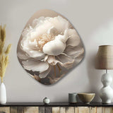 Peony Flower VI - Asymmetric Metal Wall Art