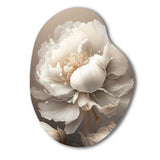 Peony Flower VI - Asymmetric Metal Wall Art