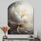 Peony Flower VII - Asymmetric Metal Wall Art