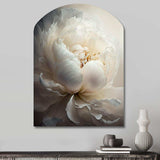 Peony Flower VII - Asymmetric Metal Wall Art