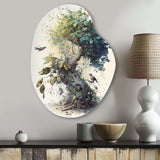 Tree In Nature - Asymmetric Metal Wall Art