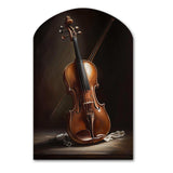 Violin I - Asymmetric Metal Wall Art