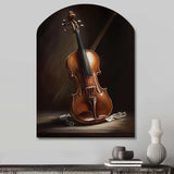 Violin I - Asymmetric Metal Wall Art