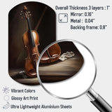 Violin I - Asymmetric Metal Wall Art