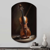 Violin I - Asymmetric Metal Wall Art