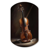 Violin I - Asymmetric Metal Wall Art