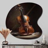 Violin I - Asymmetric Metal Wall Art