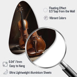 Violin I - Asymmetric Metal Wall Art