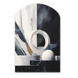 Abstract Marble Shapes II - Asymmetric Metal Wall Art