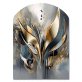 Abstract Shapes And Lines IV - Asymmetric Metal Wall Art