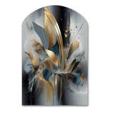 Soft Colors Marble Abstract II - Asymmetric Metal Wall Art