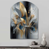 Soft Colors Marble Abstract II - Asymmetric Metal Wall Art