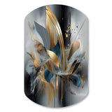 Soft Colors Marble Abstract II - Asymmetric Metal Wall Art