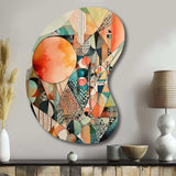 Joyful Geometric II - Asymmetric Metal Wall Art