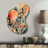 Joyful Geometric II - Asymmetric Metal Wall Art