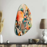 Joyful Geometric II - Asymmetric Metal Wall Art