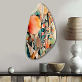 Joyful Geometric II - Asymmetric Metal Wall Art