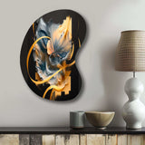 Abstract Butterfly - Asymmetric Metal Wall Art