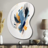 Abstract Shapes Modern Artwork II - Asymmetric Metal Wall Art