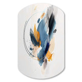 Abstract Shapes Modern Artwork II - Asymmetric Metal Wall Art