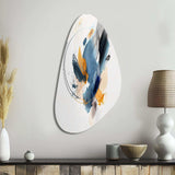 Abstract Shapes Modern Artwork II - Asymmetric Metal Wall Art