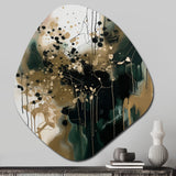 Black Abstracted Realities - Asymmetric Metal Wall Art