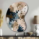 Blue Reflections II - Asymmetric Metal Wall Art