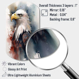 Eagle Portrait II - Asymmetric Metal Wall Art