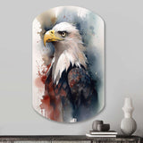 Eagle Portrait II - Asymmetric Metal Wall Art