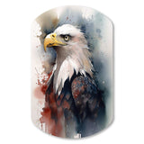 Eagle Portrait II - Asymmetric Metal Wall Art