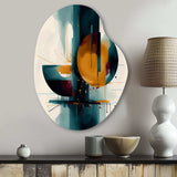 The Geometry Of Light III - Asymmetric Metal Wall Art