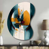 Exploring Abstracted Patterns II - Asymmetric Metal Wall Art