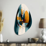 Exploring Abstracted Patterns II - Asymmetric Metal Wall Art