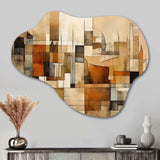 Modernist Expressions IV - Asymmetric Metal Wall Art