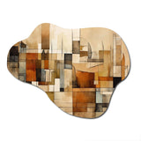 Modernist Expressions IV - Asymmetric Metal Wall Art