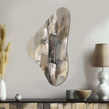 Abstract Design Shapes I - Asymmetric Metal Wall Art