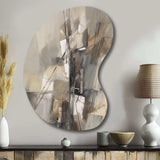 Abstract Design Shapes I - Asymmetric Metal Wall Art