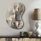 Abstract Design Shapes I - Asymmetric Metal Wall Art