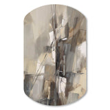 Abstract Design Shapes I - Asymmetric Metal Wall Art