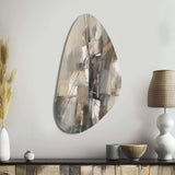 Abstract Design Shapes I - Asymmetric Metal Wall Art